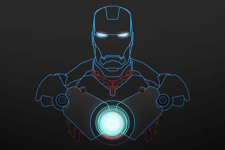 钢铁侠金属车贴漫威超级英雄车标贴纸3d立体个性改装装饰划痕贴片