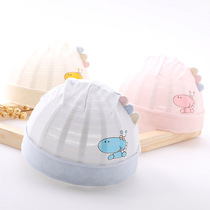 Newborn Baby Boy Hat Spring Autumn Summer Thin Section First Birth Fetal Hat 0 1 3 Pure cotton cute baby male and female baby cap