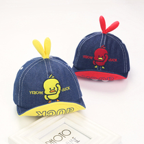 Baby hat Spring-autumn-thin-style baby sunhat boy autumn winter hat duck tongue cap girl sunscreen hat spring summer