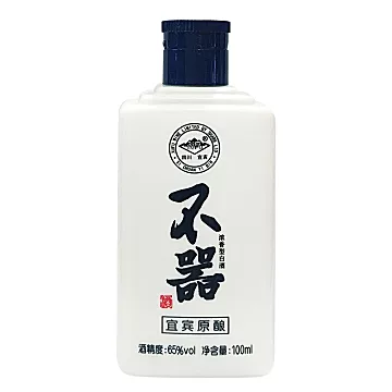 叙府不器小酒65度100ml高度纯粮食白酒[20元优惠券]-寻折猪