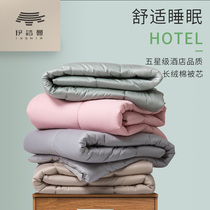 Five-star hotel quilt quilt core cotton thickened warm winter quilt double air-conditioned quilt spring and autumn quilt summer cool quilt