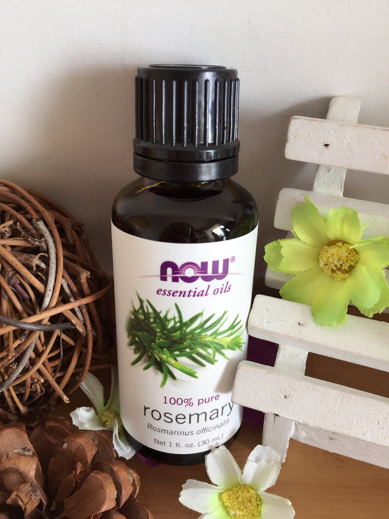 现货now foods rosemary oil 天然 迷迭香精油 30ml 防脱发醒脑