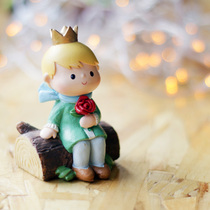 American cute little Prince decoration decoration living room bedroom TV cabinet desk home accessories small decoration gift