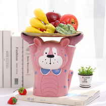 Nordic home decorations porch key storage ornaments creative cartoon animal living room wine cabinet TV Cabinet Accessories