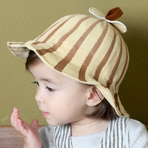 Baby hat spring summer style slim cotton baby sunhat male and female baby fisherman hat sunscreen Cute Basin Hat