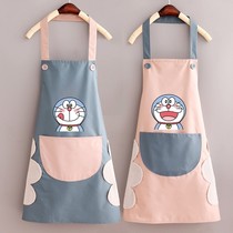 Lovely day series waterproof apron anti-oil home kitchen Cooking fashion men and women Waistcoat Workwear Custom Print Logo