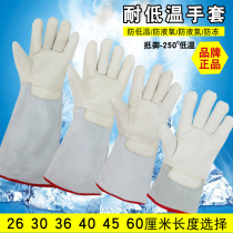 Anti-freezing anti-liquid nitrogen resistant low-temperature protective gloves Warming anti-cold warehouse Handling Air-conditioning protection Labor-protection gloves