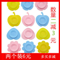 Baby childrens tableware suction cup stickers Baby bowl Suction cup bowl double-sided suction cup magic silicone suction cup suction bowl non-slip pad