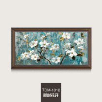 Meter box decorative painting large-size extended version of the box simple modern distribution box nostalgic plant big banner large