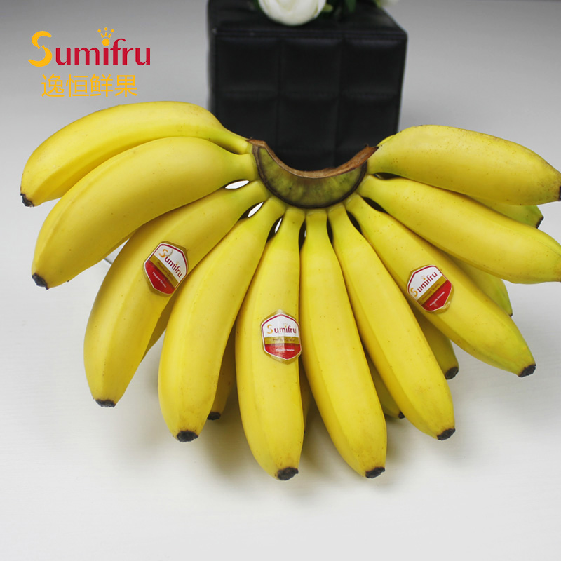 天猫帝王小香蕉进口新鲜水果4斤装