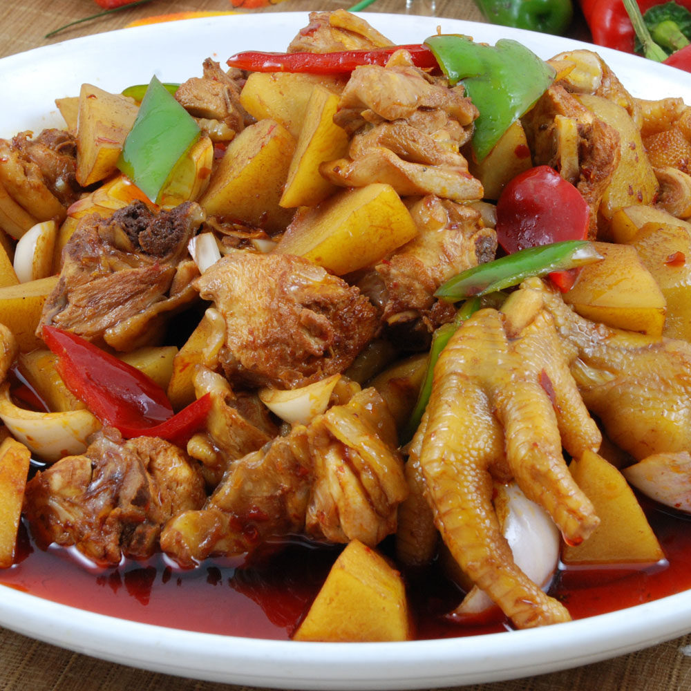 红山河新疆大盘鸡调料150g清真美食味道正宗古法炒制美味5袋包邮