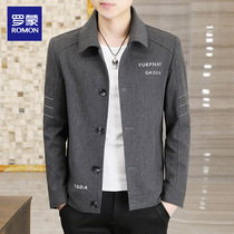 Romon men's jacket tumbling handsome young people with mature clothes leisure new jacket in 2022