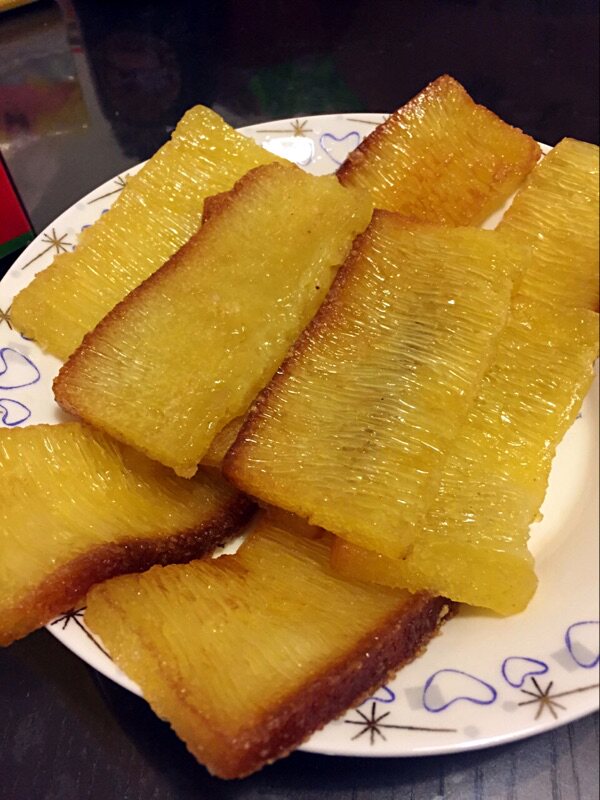 4份包邮 宁波点心松软糕点切片黄金糕零食煎炸蒸黄金糕年糕 片糕