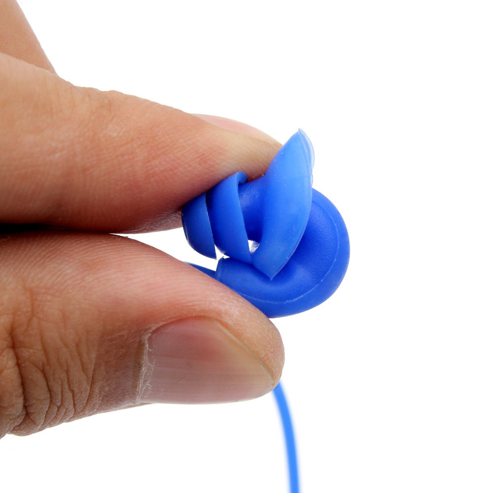 飞鱼游泳耳塞有绳带绳防水专业软硅胶装备洗澡成人男女学生入耳