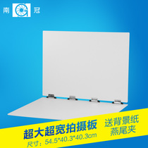 South Crown free installation still life table photography background board Taobao products photography PVC photography camera 403