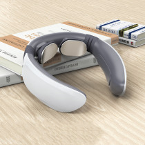 Cervical vertebra massager home intelligent neck protector neck and shoulder heating physiotherapy electric massager custom printed logo