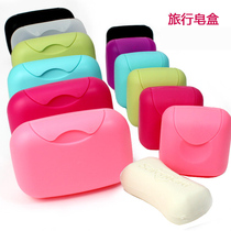 Portable business trip soap box travel soap box creative plastic waterproof buckle seal with lid washing outdoor products