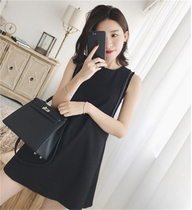 Summer dress temperament small vest dress female summer sleeveless small fragrant style French straight dress 2021 new dress