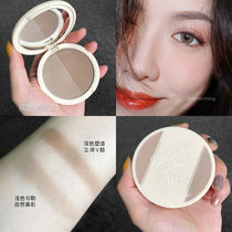 Judydoll orange two-color repair powder cake nasal shadow three-dimensional v face Shadow White nude makeup naturally brighten students