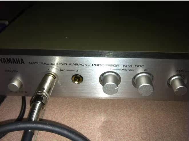 yamaha/雅马哈 kpx-500混响器 卡拉ok机 混音器 前级效果器 送线