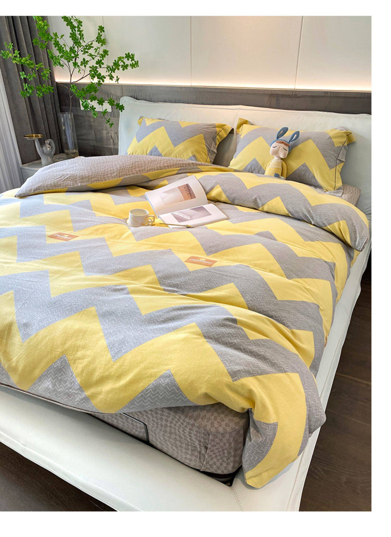 冬季磨毛四件套全棉纯棉加厚保暖100床单被套秋冬款被单床上用品4