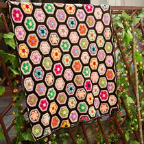 African flower forest crochet blanket Multi-color crochet parquet leisure blanket Bay window pad Pillow cover Sofa towel