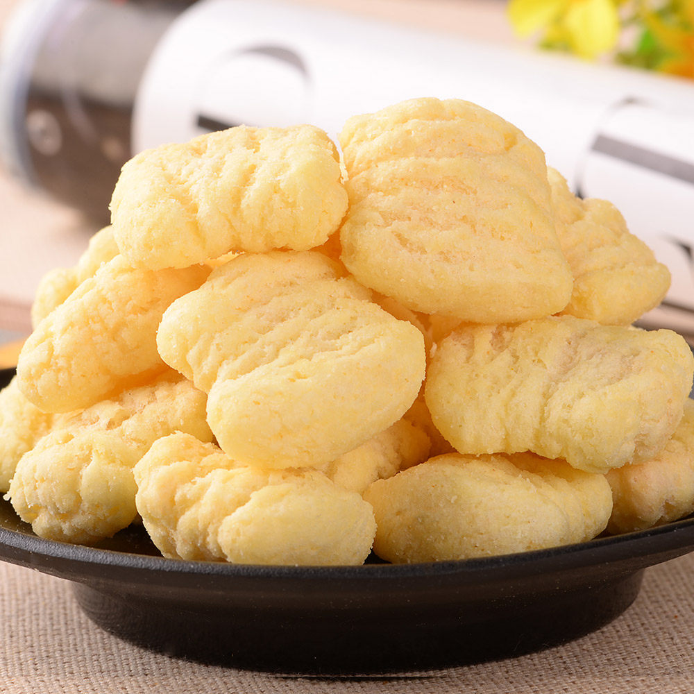 小王子麦香鸡味块108g*9包 非油炸健康办公女生零食特产小吃批发