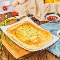 New Egg Cake Commercial Size 21*27 Breakfast Cake Big Pastes Instant Pancakes 110g * 100