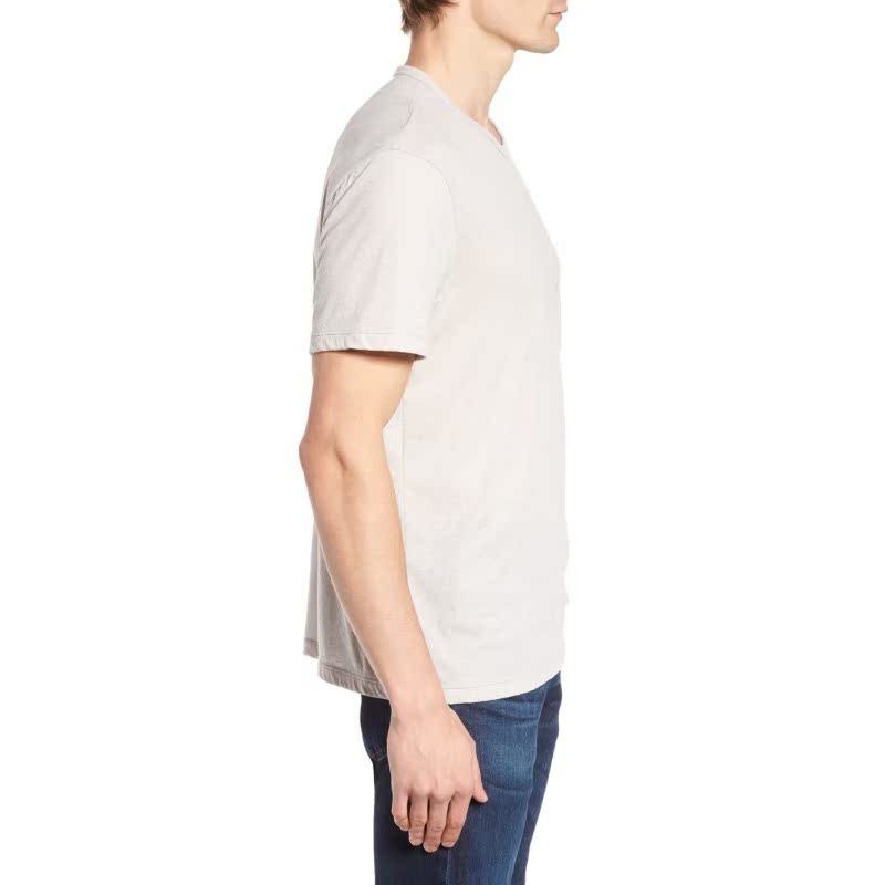 休闲装 t恤 短袖                 a touch of linen furthers the