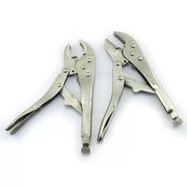 It is easy to use strong pliers round tongs large force pliers fixed clamp and holding pliers welding tool