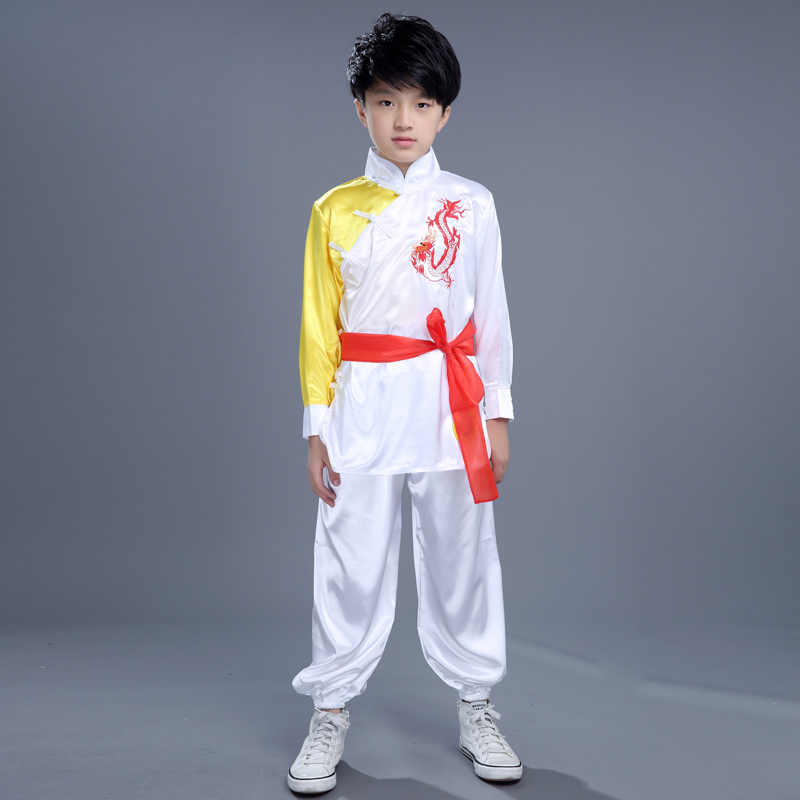 Boys Martial arts Kungfu & TaiChi Uniforms for Girls Children martial