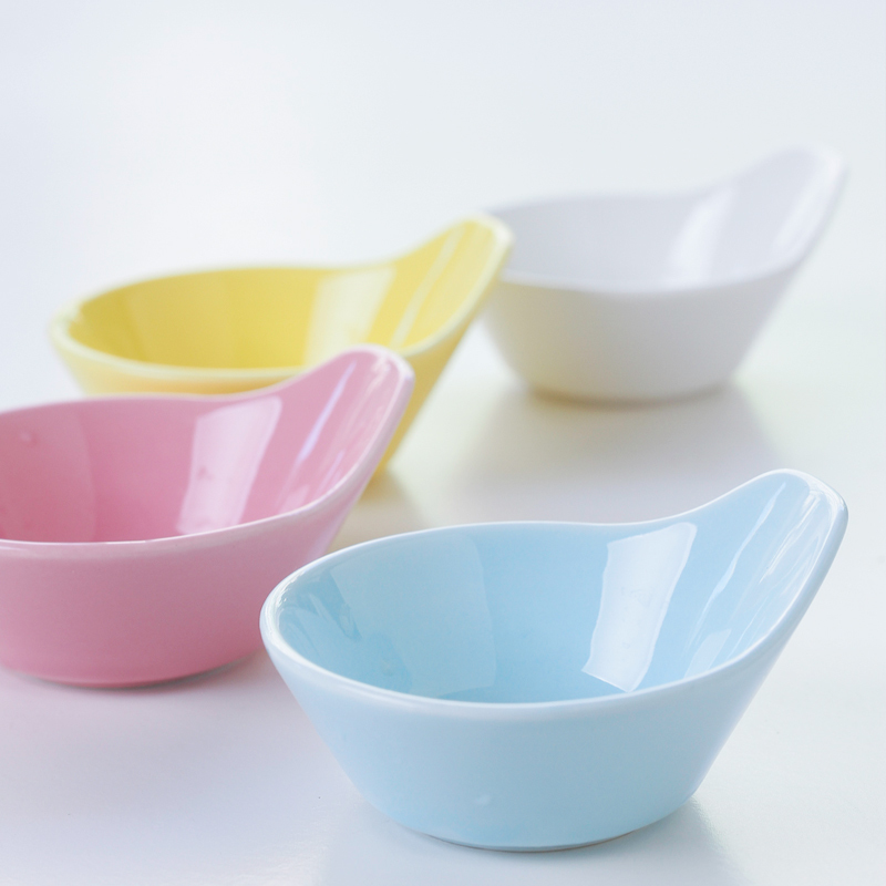 Creative mini sauce seasoning dishes irregular household ceramic dishes dip bowl of Japanese cuisine dishes