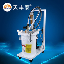 10L Yellow Glue Manual Semi-automatic Dispensing Machine Large Flow Back Suction High Speed Gluing Gluing Silicone Gel Yellow Glue Dispensing Glue Dispenser