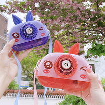 Girl heart ins Net red electric bubble machine childrens handheld bubble camera girl automatic blowing bubble toy