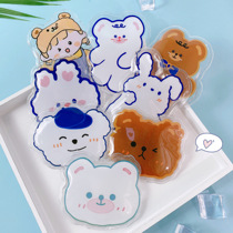 Mini cute gel ice bag repeated use portable student summer cooling artifact cold compress small ice pack