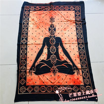 Clear Barn India Flying Blanket India Mandara Tapestry Tapestry National Wind Decoration Table Clog Bed Linen Yoga Trumpet