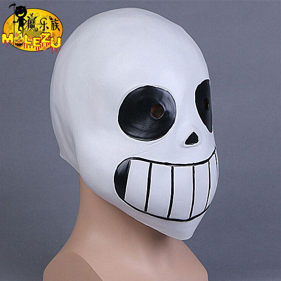 传说之下san面具 undertale sans 游戏面具cosplay面具mask头套盔