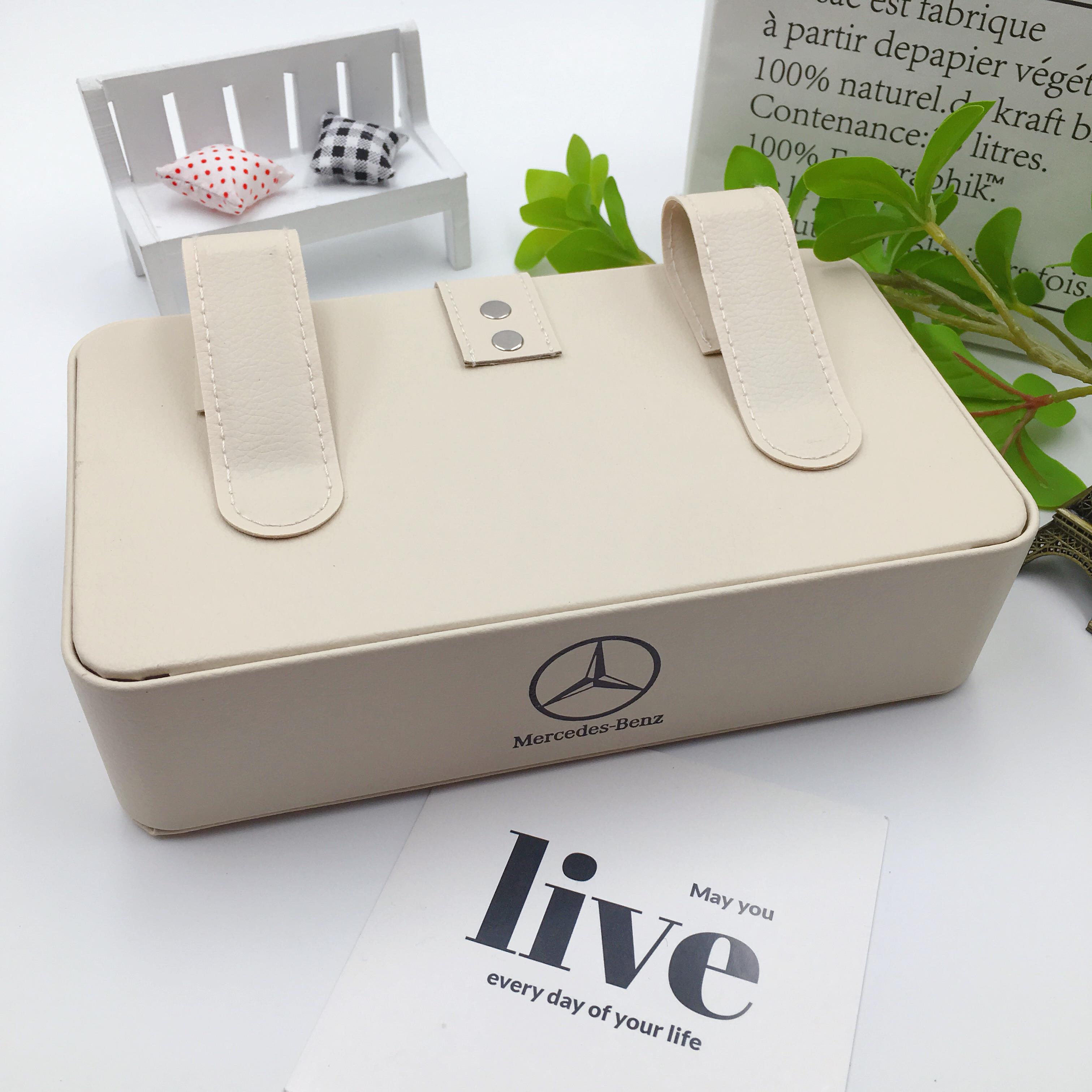 car tissue box hanging type hanging sun visor hanging sunroof car tissue box car interior leather car paper box