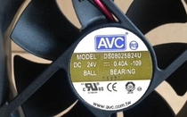AVC DS08025B24U-109 24V 0 40a 8025 8cm Double Ball 2-Line Inverter Fan