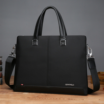 Paul Oxford Cloth Handbag Men Business Briefcase Canvas Large Capacity Crosswalk Computer Bag Minimalist Fashion Carry Bag