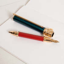 Quan Pen German Marlboron Art Sponsor Series Montezuma Pen Limited 4810 Send Writing 18K Gold