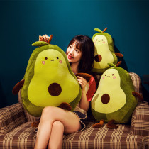 Avocado pillow cushion bedroom pillow bedside girl sleeping bed cute boy pillow backrest sofa