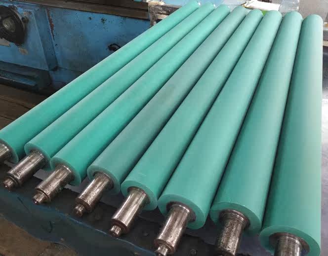 包邮宏鑫丁腈橡胶辊耐磨耐压辊 输送机吹膜机牵引辊滚筒包胶工具