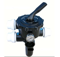 Sand cylinder head multi-section measuring sand cylinder head multiple function valve swimming pool filter sand cylinder accessory side out sand cylinder head