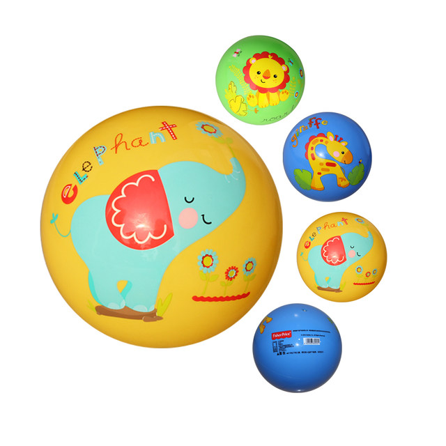 American Fisher-Price hand-catch ball baby slap ball children's inflatable small ball baby kindergarten elastic ball toy