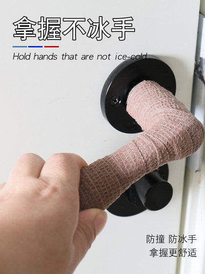 도어 핸들 랩 벨트 방지 아티팩트 보호 커버 윈도우 핸들 벨트 방지 방지 침실 도어 잠금 패드 안티 정적이 아닙니다. 도어 핸들 랩 벨트 방지 아티팩트 보호 커버 윈도우 핸들 벨트 방지 방지 침실 도어 잠금 패드 안티 정적이 아닙니다.