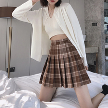 Korean Tide 2022 Spring and Summer New Recuge children are thin and full of A-shirt pleated short skirt college girl style