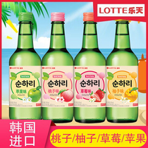 Korean Original Imported First Drink Jura Smooth Fruit Soju Blend 360ml * 4 Bottles 