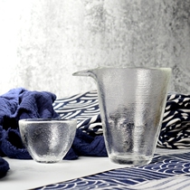 Japanese Hammerhead glass Sake wine set Red wine White wine wine separator Sake pot Liquor cup