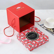 Sakura Pavilion exquisite wine box Large gift packaging box Square gift box Gift box packaging box